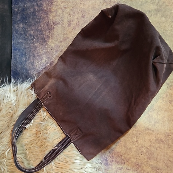 AEO | Brown Heavyweight Bookbag Tote - Picture 2 of 9
